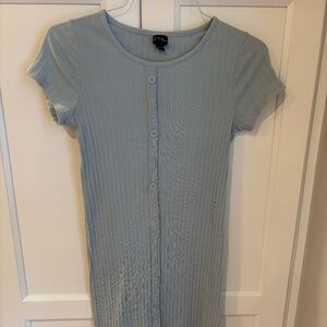 Girls 14/16 T-Shirt Dress Button Up